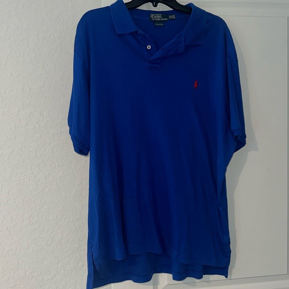 MENS BLUE XXL POLO BY RALPH LAUREN POLO
